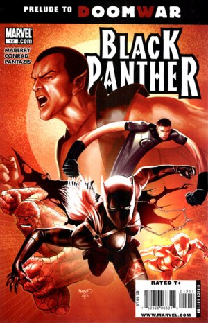 couverture, jaquette Black Panther 12  - Power: Part 6Issues V5 (2009 - 2010) (Marvel) Comics