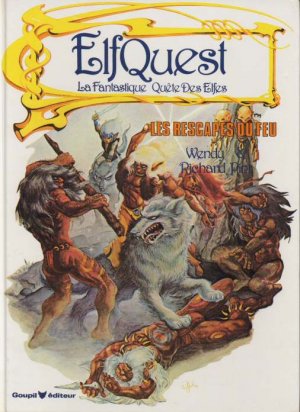 couverture, jaquette ElfQuest 1  - Les rescapés du feuKiosque - Goupil Éditeur (1984 - 1985) (Goupil éditeur) Comics