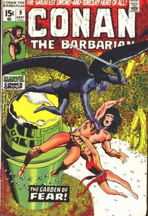 couverture, jaquette Conan Le Barbare 9  - The Garden of FearIssues V1 (1970 - 1993) (Marvel) Comics