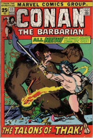 couverture, jaquette Conan Le Barbare 11  - Rogues In The HouseIssues V1 (1970 - 1993) (Marvel) Comics