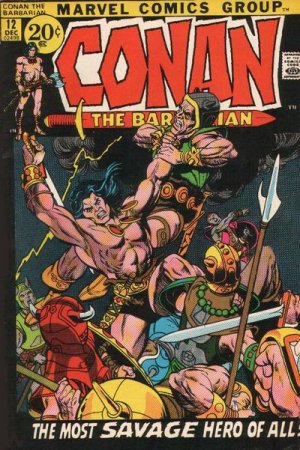 couverture, jaquette Conan Le Barbare 12  - The Dweller In The DarkIssues V1 (1970 - 1993) (Marvel) Comics