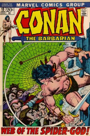 couverture, jaquette Conan Le Barbare 13  - Web Of The Spider-GodIssues V1 (1970 - 1993) (Marvel) Comics