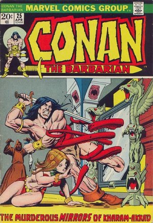 couverture, jaquette Conan Le Barbare 25  - The Mirrors Of Kharam AkkadIssues V1 (1970 - 1993) (Marvel) Comics