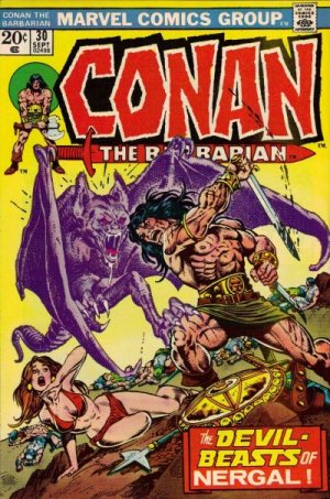 couverture, jaquette Conan Le Barbare 30  - The Hand Of Nergal!Issues V1 (1970 - 1993) (Marvel) Comics