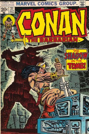 couverture, jaquette Conan Le Barbare 31  - The Shadow In The Tomb!Issues V1 (1970 - 1993) (Marvel) Comics