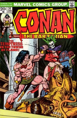 Conan Le Barbare 34 - The Temptress In The Tower Of Flame!