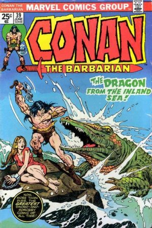couverture, jaquette Conan Le Barbare 39  - The Dragon from the Inland Sea!Issues V1 (1970 - 1993) (Marvel) Comics