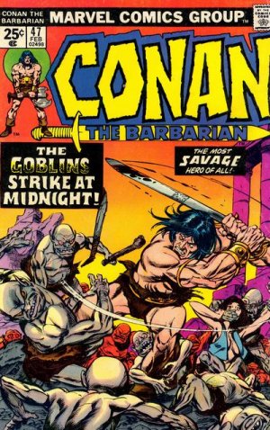 couverture, jaquette Conan Le Barbare 47 Issues V1 (1970 - 1993) (Marvel) Comics