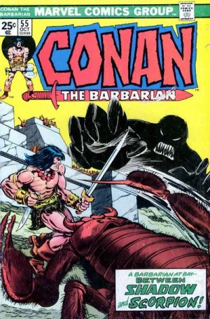 couverture, jaquette Conan Le Barbare 55  - A Shadow on the Land!Issues V1 (1970 - 1993) (Marvel) Comics