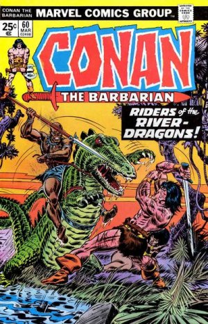 couverture, jaquette Conan Le Barbare 60  - Riders of the River-Dragons!Issues V1 (1970 - 1993) (Marvel) Comics