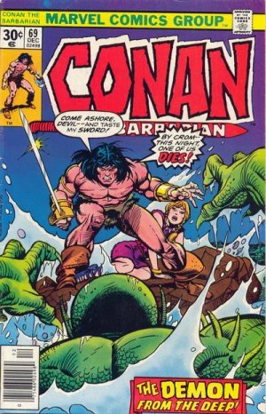 couverture, jaquette Conan Le Barbare 69  - The Demon Out Of The Deep!Issues V1 (1970 - 1993) (Marvel) Comics