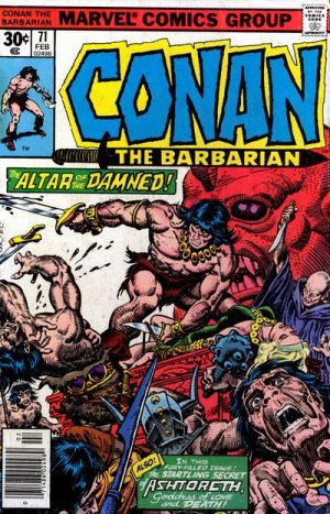 couverture, jaquette Conan Le Barbare 71  - The Secret Of Ashtoreth!Issues V1 (1970 - 1993) (Marvel) Comics