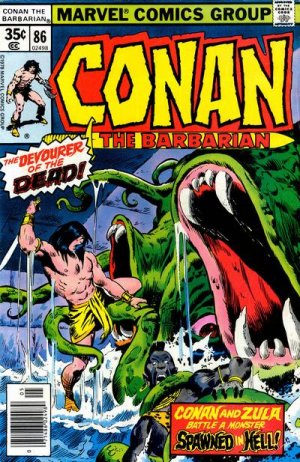 couverture, jaquette Conan Le Barbare 86  - The Devourer of the Dead!Issues V1 (1970 - 1993) (Marvel) Comics