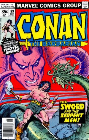 couverture, jaquette Conan Le Barbare 89  - The Sword And The Serpent!Issues V1 (1970 - 1993) (Marvel) Comics