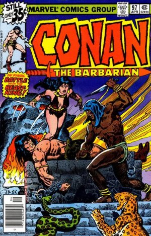 couverture, jaquette Conan Le Barbare 97  - The Long Night Of Fang And Talon Part 2Issues V1 (1970 - 1993) (Marvel) Comics