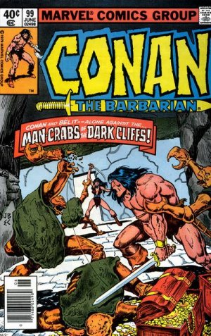 couverture, jaquette Conan Le Barbare 99  - Devil-Crabs Of The Dark Cliffs!Issues V1 (1970 - 1993) (Marvel) Comics