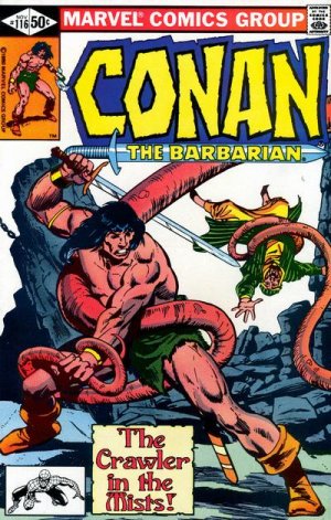 couverture, jaquette Conan Le Barbare 116  - Crawler in the Mist!Issues V1 (1970 - 1993) (Marvel) Comics