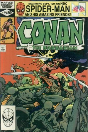 couverture, jaquette Conan Le Barbare 129  - The Creation Quest!Issues V1 (1970 - 1993) (Marvel) Comics