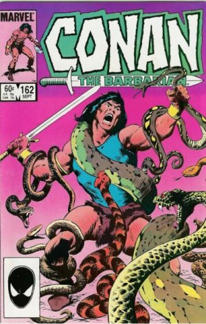 couverture, jaquette Conan Le Barbare 162  - Destroyer in the FlameIssues V1 (1970 - 1993) (Marvel) Comics