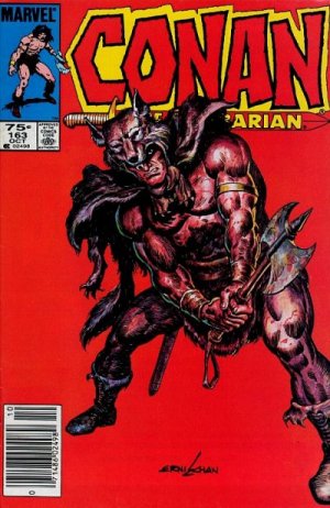 couverture, jaquette Conan Le Barbare 163  - Cavern Of The Vines Of Doom!Issues V1 (1970 - 1993) (Marvel) Comics
