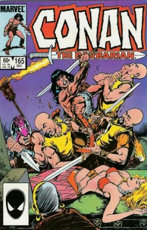 couverture, jaquette Conan Le Barbare 165  - Temple of the DragonIssues V1 (1970 - 1993) (Marvel) Comics
