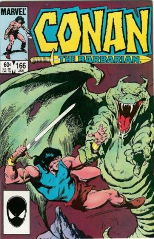 couverture, jaquette Conan Le Barbare 166  - Blood Of The Titan!Issues V1 (1970 - 1993) (Marvel) Comics