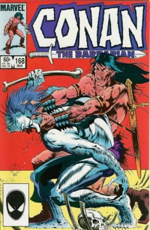 couverture, jaquette Conan Le Barbare 168  - The Bird-Woman And The Beast!Issues V1 (1970 - 1993) (Marvel) Comics