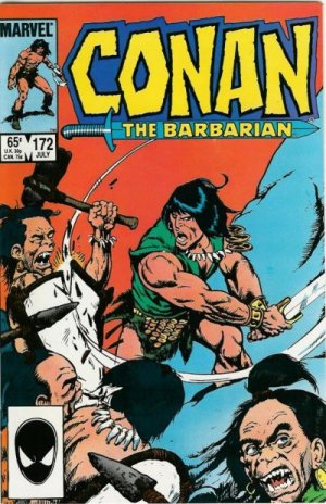 couverture, jaquette Conan Le Barbare 172  - Reavers in the BorderlandIssues V1 (1970 - 1993) (Marvel) Comics