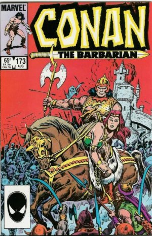 couverture, jaquette Conan Le Barbare 173  - Honor among Theves!Issues V1 (1970 - 1993) (Marvel) Comics