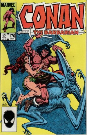 couverture, jaquette Conan Le Barbare 175  - The Scarlet Personage!Issues V1 (1970 - 1993) (Marvel) Comics