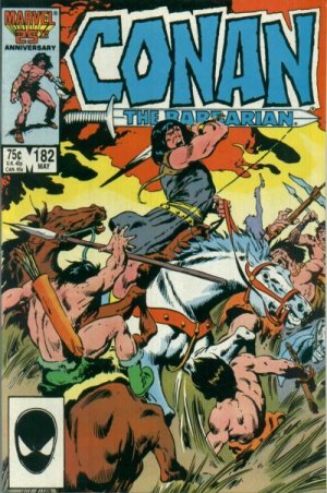 couverture, jaquette Conan Le Barbare 182  - TestamentIssues V1 (1970 - 1993) (Marvel) Comics