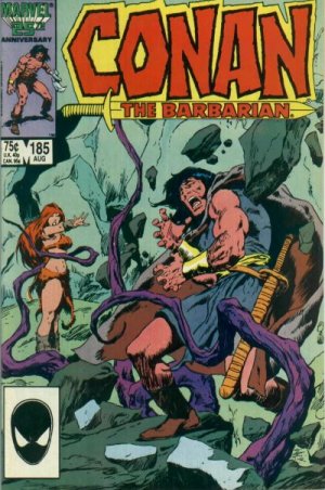 couverture, jaquette Conan Le Barbare 185  - MonumentIssues V1 (1970 - 1993) (Marvel) Comics