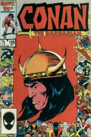 couverture, jaquette Conan Le Barbare 188  - The Killing SeasonIssues V1 (1970 - 1993) (Marvel) Comics
