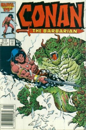 couverture, jaquette Conan Le Barbare 190  - ExodusIssues V1 (1970 - 1993) (Marvel) Comics