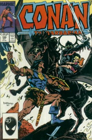 couverture, jaquette Conan Le Barbare 199  - Revelation in the MistsIssues V1 (1970 - 1993) (Marvel) Comics