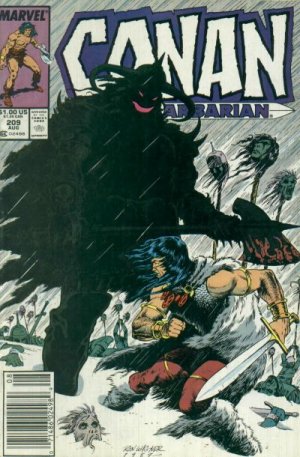 couverture, jaquette Conan Le Barbare 209  - Dark HorseIssues V1 (1970 - 1993) (Marvel) Comics