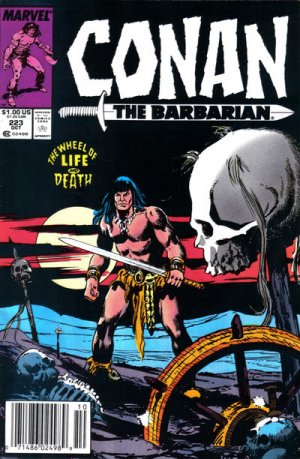 couverture, jaquette Conan Le Barbare 223  - The Wheel of Life and DeathIssues V1 (1970 - 1993) (Marvel) Comics