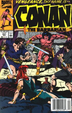 couverture, jaquette Conan Le Barbare 231  - The Burning TowerIssues V1 (1970 - 1993) (Marvel) Comics