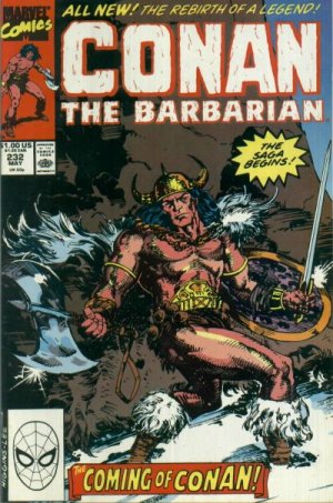 couverture, jaquette Conan Le Barbare 232  - Birth on the BattlefieldIssues V1 (1970 - 1993) (Marvel) Comics