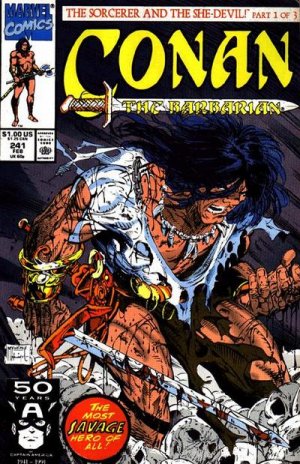couverture, jaquette Conan Le Barbare 241  - All Roads Lead to ZamoraIssues V1 (1970 - 1993) (Marvel) Comics