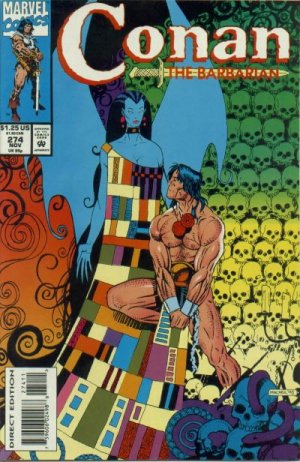 couverture, jaquette Conan Le Barbare 274  - Demon-Wings over ZamoraIssues V1 (1970 - 1993) (Marvel) Comics