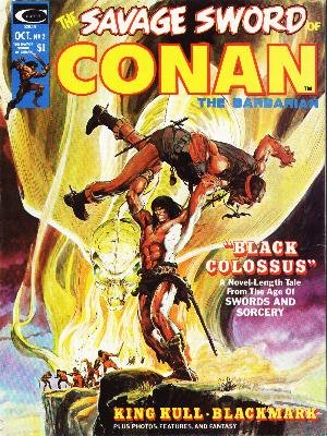 The Savage Sword of Conan # 2 Magazines (1974 - 1995)