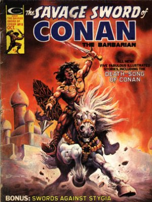 The Savage Sword of Conan # 8 Magazines (1974 - 1995)