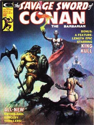 The Savage Sword of Conan # 9 Magazines (1974 - 1995)
