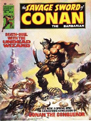 The Savage Sword of Conan # 10 Magazines (1974 - 1995)