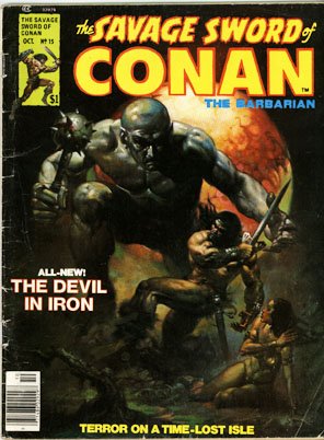 The Savage Sword of Conan # 15 Magazines (1974 - 1995)