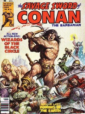 The Savage Sword of Conan # 16 Magazines (1974 - 1995)