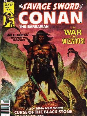 The Savage Sword of Conan # 17 Magazines (1974 - 1995)