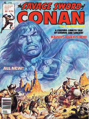 The Savage Sword of Conan # 36 Magazines (1974 - 1995)