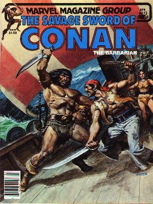 The Savage Sword of Conan # 75 Magazines (1974 - 1995)